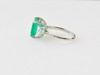 Ring 6.84ct - afbeelding 2 van  7