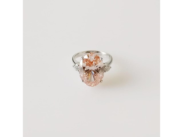 Ring 8.74ct - afbeelding 2 van  8