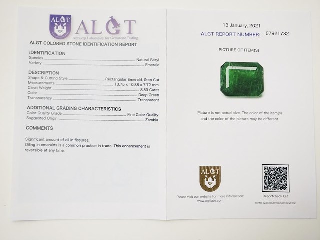 Ring emerald - afbeelding 7 van  7