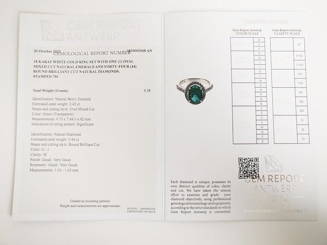 Ring emerald - afbeelding 6 van  6