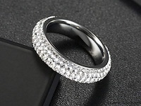 Ring strass maat 8 - afbeelding 1 van  1