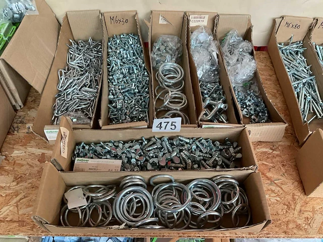 Ringen krammen bouten kabel klemmen - afbeelding 1 van  7