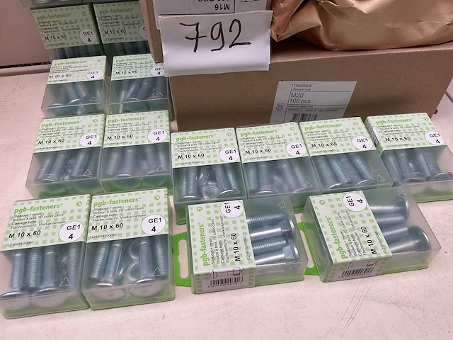 Ringen moeren houtbouten - afbeelding 2 van  6