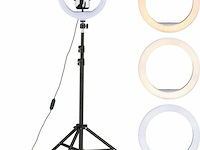 Ringlamp op statief - afbeelding 1 van  7