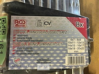 Ringsleutelset verdiept 6 x 7 - 20 x 22 mm 8-dlg. - afbeelding 2 van  4