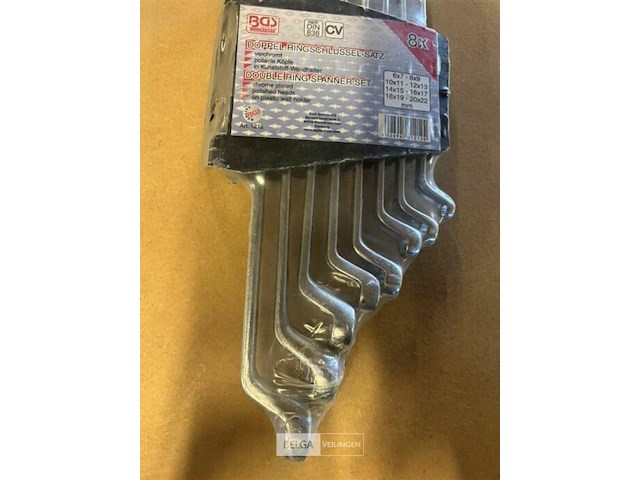 Ringsleutelset verdiept 6 x 7 - 20 x 22 mm 8-dlg. - afbeelding 3 van  3