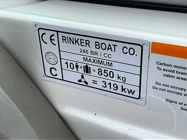 Rinker b412807 speedboot compleet met boottrailer - afbeelding 3 van  46