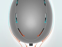 Rioroo skihelm met veiligheidsbril (medium) - afbeelding 2 van  5