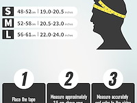 Rioroo skihelm met veiligheidsbril (medium) - afbeelding 5 van  5