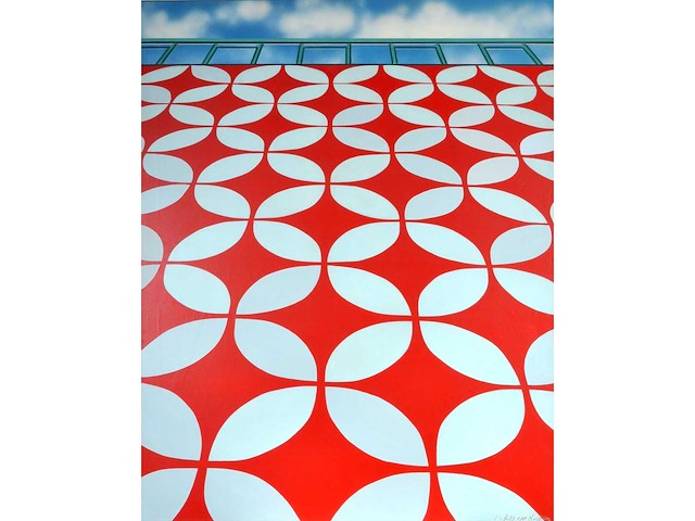 Rits van kooten - kaufhaus karlsruhe - olie op doek - 150x120 cm - afbeelding 1 van  10