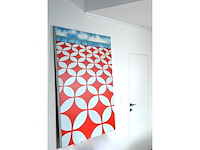 Rits van kooten - kaufhaus karlsruhe - olie op doek - 150x120 cm - afbeelding 8 van  10