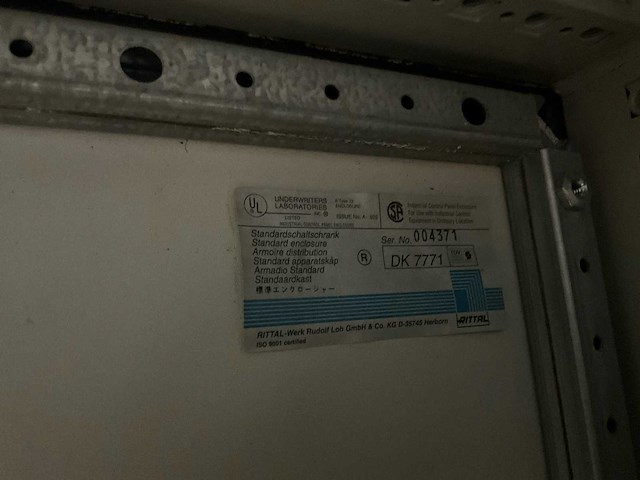 Rittal dk7772 verrijdbare serverkast - afbeelding 5 van  7