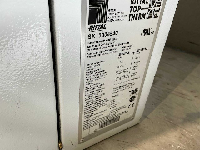 Rittal sk 3304540 koeling voor schakelkast - afbeelding 4 van  4