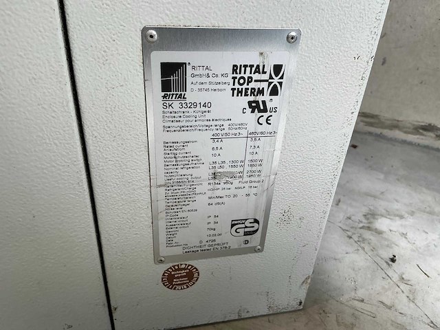Rittal sk 3329140 koeling voor schakelkast - afbeelding 4 van  4