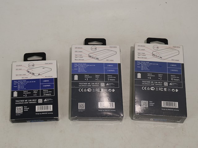 Rivacase powerbank (x3) - afbeelding 2 van  2