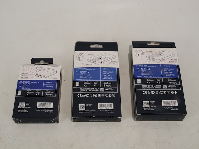 Rivacase powerbank (x3) - afbeelding 2 van  2