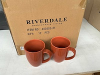 Riverdale mok brique 14cm (10x) - afbeelding 2 van  5