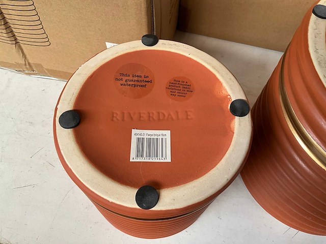 Riverdale plantpot terracotta (15x) - afbeelding 6 van  6
