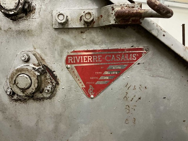 Rivierre-casalis nra2075 oldtimer lagedrukpers - afbeelding 15 van  15