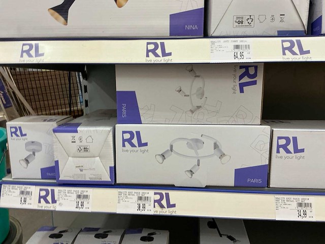 Rl lighting plafond -en wandlampen (42x) - afbeelding 5 van  13
