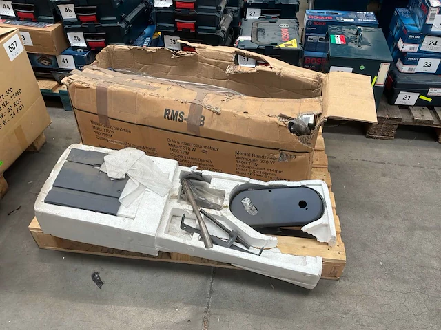 Rms 45b bandschuurmachine - afbeelding 6 van  6