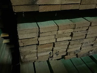 Rnd houten balken/planken 4,20 meter lengte (100x) - afbeelding 10 van  10