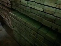 Rnd houten balken/planken 4,50 meter lengte (50x) - afbeelding 11 van  12