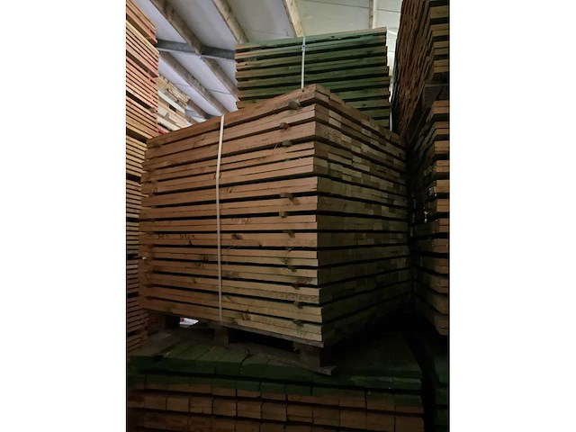 Rnd latten 1,20 meter lengte (306x) - afbeelding 7 van  7