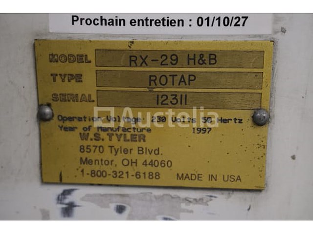 Ro-tap zeefmachine - afbeelding 2 van  16