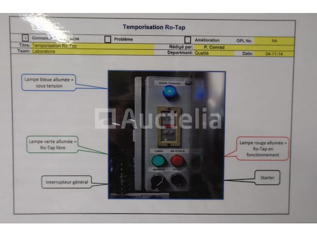 Ro-tap zeefmachine - afbeelding 12 van  16