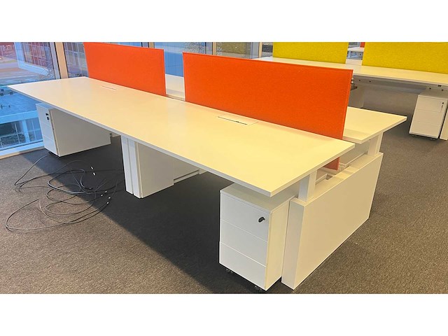 Robberechts - dubbele workbench - bureau (2x) - afbeelding 1 van  2