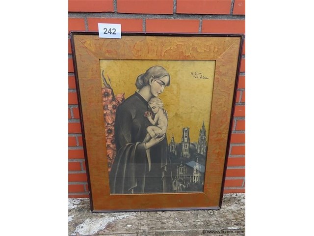 Robert van de velde (1895-1978), "o.l.vrouw van vlaanderen" - afbeelding 1 van  8