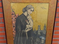 Robert van de velde (1895-1978), "o.l.vrouw van vlaanderen" - afbeelding 1 van  8