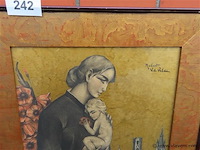 Robert van de velde (1895-1978), "o.l.vrouw van vlaanderen" - afbeelding 2 van  8
