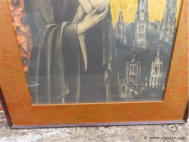 Robert van de velde (1895-1978), "o.l.vrouw van vlaanderen" - afbeelding 4 van  8