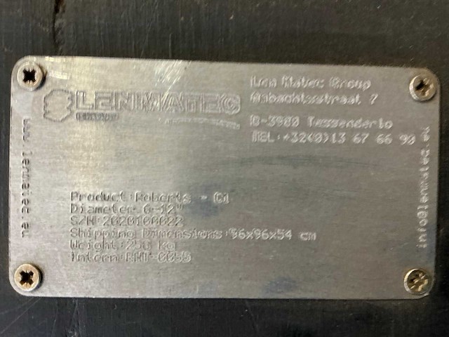 Roberts c1 pijpsnijmachine 6”-12” - afbeelding 7 van  7