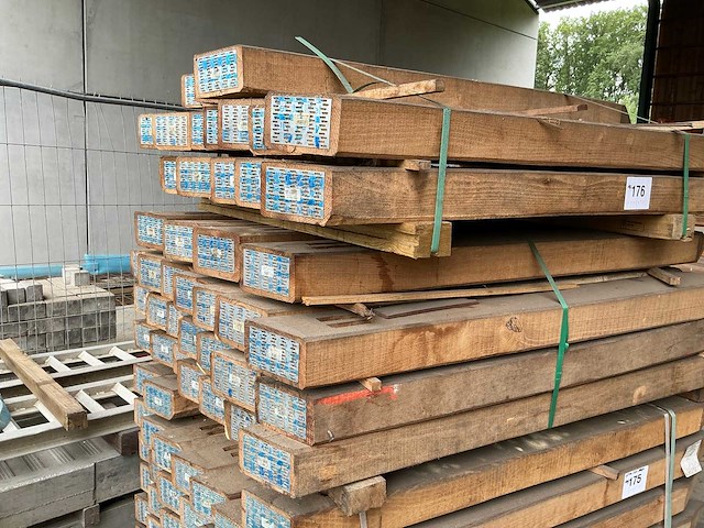 Robinia paal (52x) - afbeelding 2 van  4