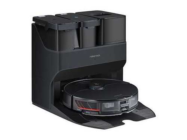 Roborock s7 maxv ultra 5100 pa robot stofzuiger obstakel herkenning zwart - afbeelding 1 van  8