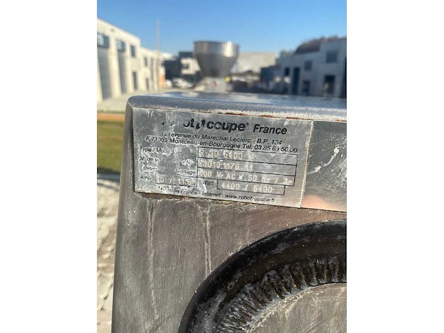 Robot coupé r30 cutter-emulgeermachine - afbeelding 6 van  6