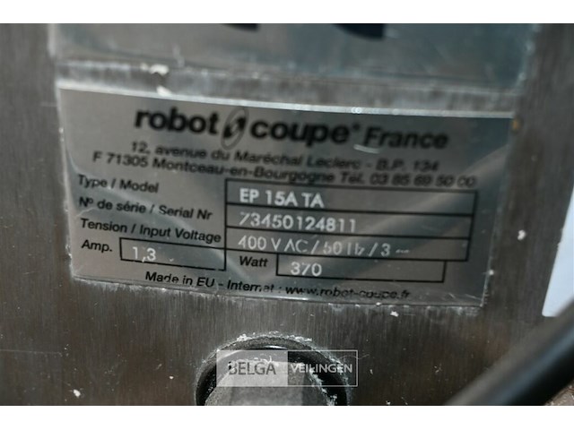Robot coupe schilmachine - afbeelding 7 van  8