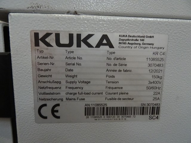 Robot kuka - afbeelding 4 van  14