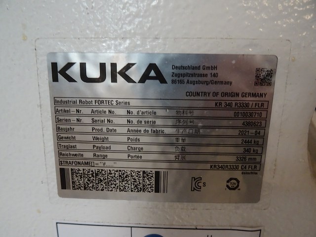 Robot kuka - afbeelding 7 van  11