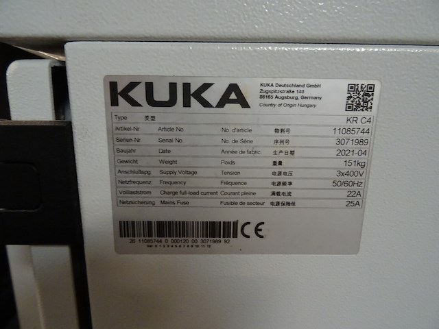 Robot kuka - afbeelding 2 van  12