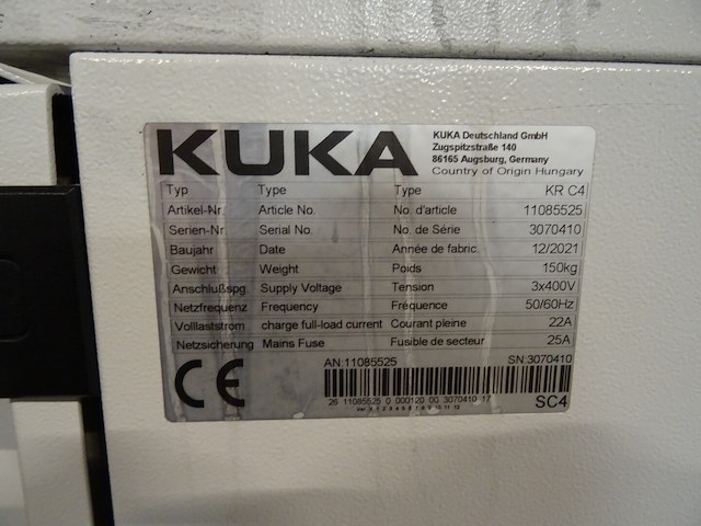 Robot kuka - afbeelding 11 van  11