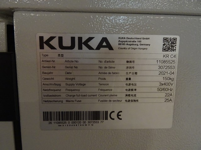 Robot kuka - afbeelding 11 van  11