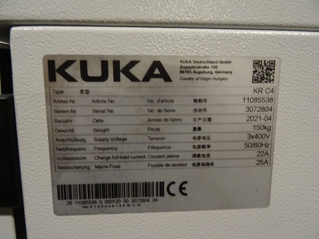 Robot kuka - afbeelding 11 van  11