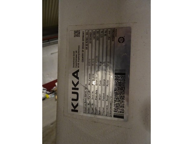 Robot kuka - afbeelding 6 van  10