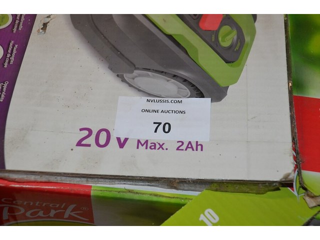 Robotgrasmaaier central park 500m2 - afbeelding 3 van  6