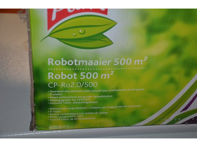 Robotgrasmaaier central park 500m2 - afbeelding 6 van  6