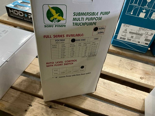 Robu pumpe js100 dompelpomp - afbeelding 3 van  3